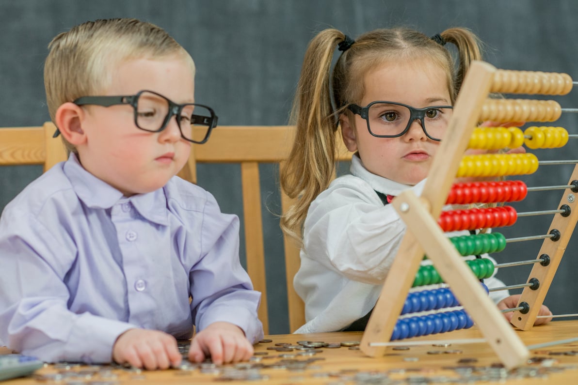 Children Counting Together